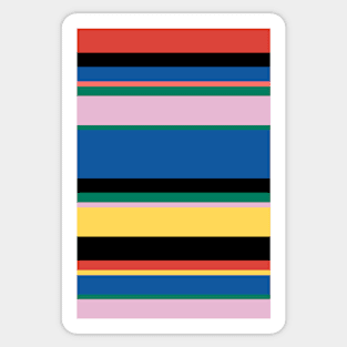 Modern Stripes Pattern Sticker